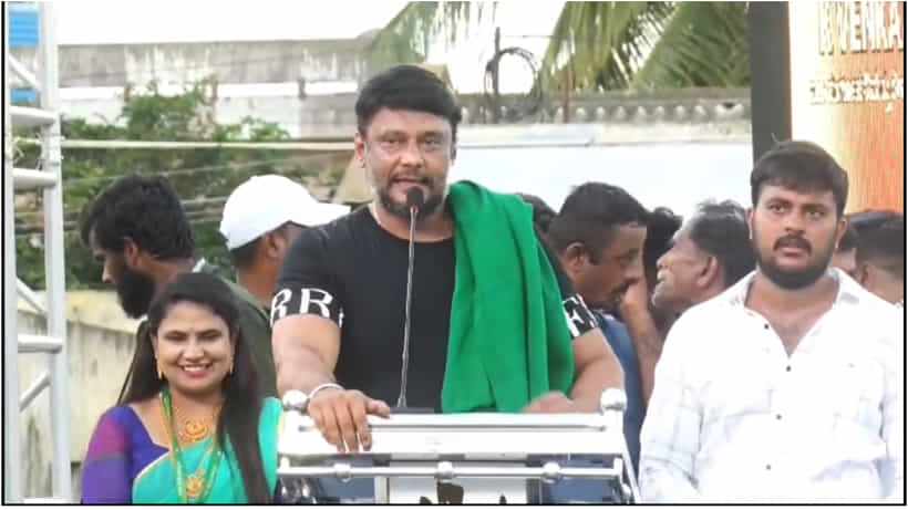 ‘ಇಲ್ಲಿ ತಮಿಳು ಚಿತ್ರದಿಂದ 36 ಕೋಟಿ ರೂ. ಲಾಭ ಪಡೆದ ವಿತರಕರು ಕಾವೇರಿ ಹೋರಾಟದಲ್ಲಿ ಯಾಕಿಲ್ಲ?’: ದರ್ಶನ್ ಪ್ರಶ್ನೆ
