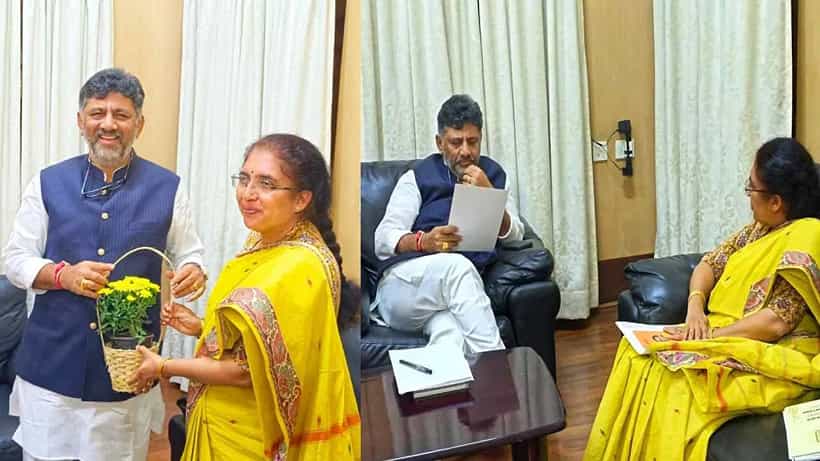 ತೇಜಸ್ವಿನಿ ಅನಂತಕುಮಾರ್ಗೆ ಡಿಸಿಎಂ ಡಿಕೆ ಶಿವಕುಮಾರ್ ಕರೆ; ಹೇಳಿದ್ದೇನು?