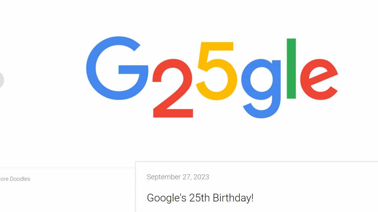 Google 25th Birthday:: ಗೂಗಲ್ ಜನ್ಮದಿನ ಇಂದು; ಗೂಗಲ್ ಹೆಸರಿನ ಅರ್ಥ ಏನು? ಗ್ಯಾರೇಜ್ನಿಂದ ಶುರುವಾಗಿ ಇವತ್ತದು ಎಷ್ಟು ಅಗಾಧವಾಗಿ ಬೆಳೆದಿದೆ ನೋಡಿ..! Google 25th Birthday:: ಗೂಗಲ್ ಜನ್ಮದಿನ ಇಂದು; ಗೂಗಲ್ ಹೆಸರಿನ ಅರ್ಥ ಏನು? ಗ್ಯಾರೇಜ್ನಿಂದ ಶುರುವಾಗಿ ಇವತ್ತದು ಎಷ್ಟು ಅಗಾಧವಾಗಿ ಬೆಳೆದಿದೆ ನೋಡಿ..!