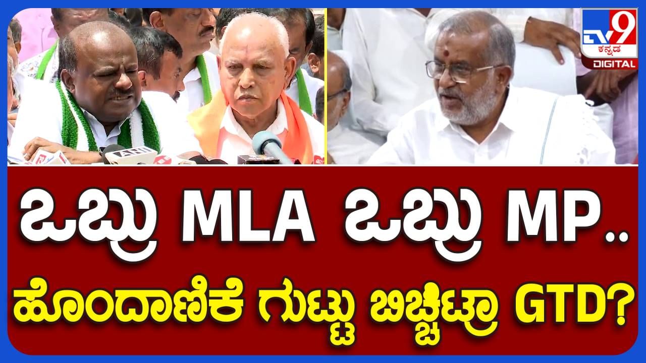 ಬಿಜೆಪಿ-ಜೆಡಿಎಸ್ ಮೈತ್ರಿ ವಿಧಾನಸಭಾ ಚುನಾವಣೆಗೂ ಅನ್ವಯಿಸುತ್ತದೆಯೇ? ಜಿಟಿ ದೇವೇಗೌಡ ಹೇಳೋದನ್ನು ಕೇಳಿದರೆ ಹೌದು!