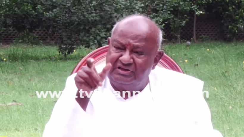 ಕಾವೇರಿ ವಿಚಾರದಲ್ಲಿ ನಾನು ಯಾವುದೇ ಸಲಹೆ ಕೊಡಲ್ಲ: ಹೆಚ್ಡಿ ದೇವೇಗೌಡ