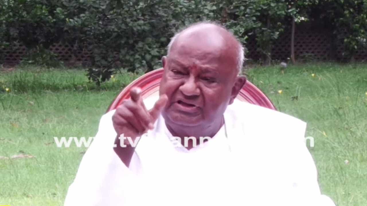 ಕಾವೇರಿ ವಿಚಾರದಲ್ಲಿ ನಾನು ಯಾವುದೇ ಸಲಹೆ ಕೊಡಲ್ಲ: ಹೆಚ್​​ಡಿ ದೇವೇಗೌಡ 