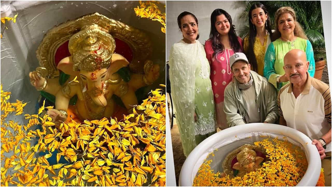 ಹೃತಿಕ್ ರೋಷನ್ ಮನೆಯವರ ಜೊತೆ ಸೇರಿ ಗಣೇಶ ಚತುರ್ಥಿ ಆಚರಿಸಿದ ಪ್ರೇಯಸಿ ಸಬಾ ಆಜಾದ್ ಹೃತಿಕ್ ರೋಷನ್ ಮನೆಯವರ ಜೊತೆ ಸೇರಿ ಗಣೇಶ ಚತುರ್ಥಿ ಆಚರಿಸಿದ ಪ್ರೇಯಸಿ ಸಬಾ ಆಜಾದ್