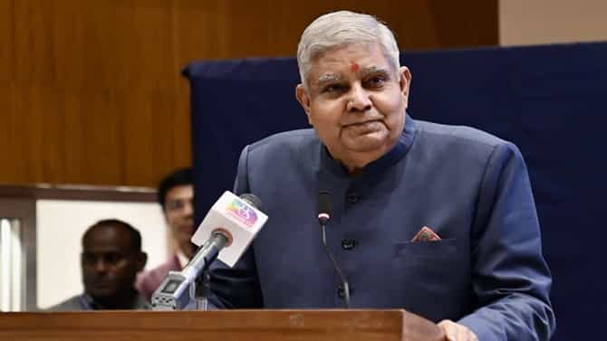 ಉನ್ನತ ಸ್ಥಾನವನ್ನು ಹೊಂದಿರುವವರು ಈ ರೀತಿ ಹೇಳಬಾರದು: ಜಗದೀಪ್ ಧನ್ಖರ್