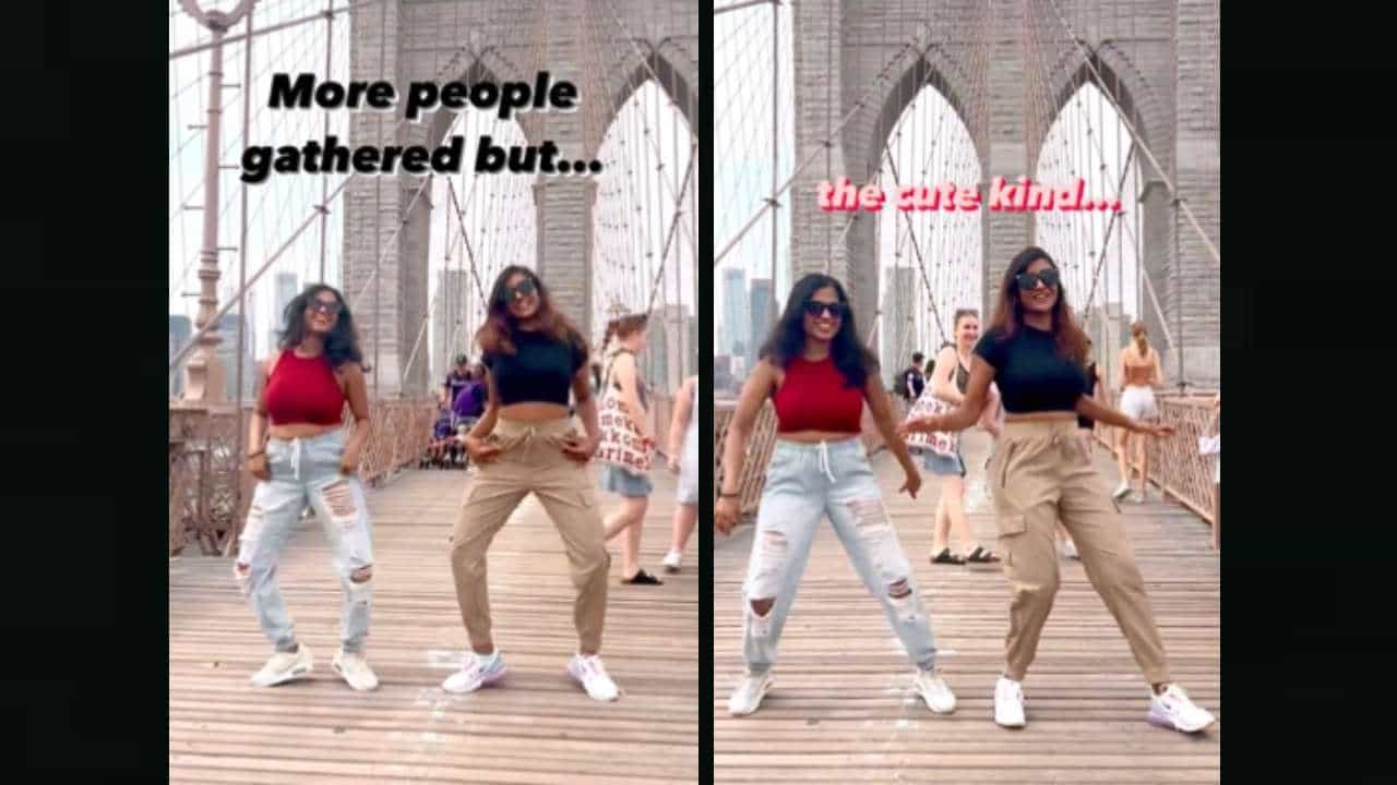 Viral Video : ಜವಾನ್ ಜಮಾನಾ; ಬ್ರೂಕ್ಲಿನ್ ಸೇತುವೆಯ ಮೇಲೆ ಚಲೇಯಾ ಡ್ಯಾನ್ಸ್; ಕೃತಜ್ಞತೆ ಸಲ್ಲಿಸಿದ ಶಾರುಖ್ Viral Video : ಜವಾನ್ ಜಮಾನಾ; ಬ್ರೂಕ್ಲಿನ್ ಸೇತುವೆಯ ಮೇಲೆ ಚಲೇಯಾ ಡ್ಯಾನ್ಸ್; ಕೃತಜ್ಞತೆ ಸಲ್ಲಿಸಿದ ಶಾರುಖ್