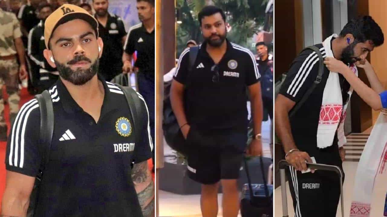 ವಿಶ್ವಕಪ್ ಅಭ್ಯಾಸ ಪಂದ್ಯಕ್ಕಾಗಿ ಗುವಾಹಟಿಗೆ ಬಂದ ಟೀಮ್ ಇಂಡಿಯಾ: ವಿಡಿಯೋ ನೋಡಿ ವಿಶ್ವಕಪ್ ಅಭ್ಯಾಸ ಪಂದ್ಯಕ್ಕಾಗಿ ಗುವಾಹಟಿಗೆ ಬಂದ ಟೀಮ್ ಇಂಡಿಯಾ: ವಿಡಿಯೋ ನೋಡಿ