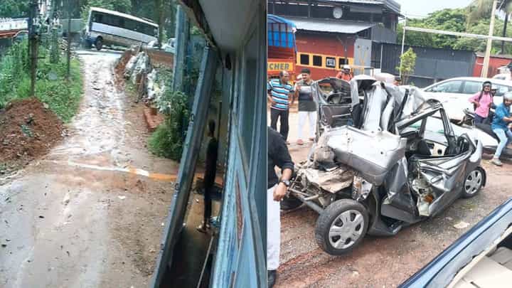ಮಂಗಳೂರು ರಾಷ್ಟ್ರೀಯ ಹೆದ್ದಾರಿ 66 ರಲ್ಲಿ ಭೀಕರ ಅಪಘಾತ; ಭಯಾನಕ ದೃಶ್ಯ ಸಿಸಿಟಿವಿಯಲ್ಲಿ ಸೆರೆ ಮಂಗಳೂರು ರಾಷ್ಟ್ರೀಯ ಹೆದ್ದಾರಿ 66 ರಲ್ಲಿ ಭೀಕರ ಅಪಘಾತ; ಭಯಾನಕ ದೃಶ್ಯ ಸಿಸಿಟಿವಿಯಲ್ಲಿ ಸೆರೆ