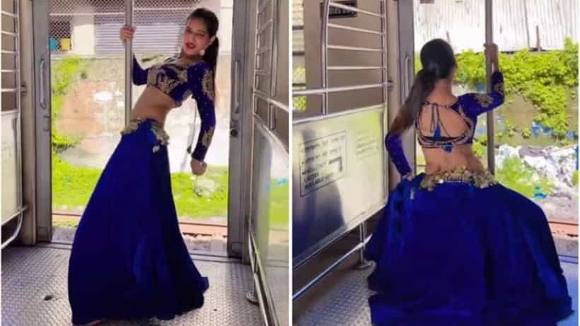 Viral Video: ಮುಂಬೈ ಲೋಕಲ್ ರೈಲಿನಲ್ಲಿ ಬೆಡಗಿಯ ಬೆಲ್ಲಿ ಡ್ಯಾನ್ಸ್; ನೆಟ್ಟಿಗರ ಆಕ್ರೋಶ