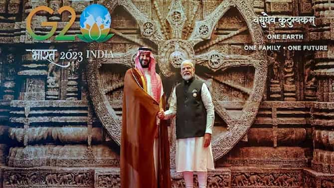 ಸೌದಿ ಅರೇಬಿಯಾ ದೊರೆ ಸಲ್ಮಾನ್ ಹಾಗೂ ಪ್ರಧಾನಿ ಮೋದಿ ದ್ವಿಪಕ್ಷೀಯ ಮಾತುಕತೆ