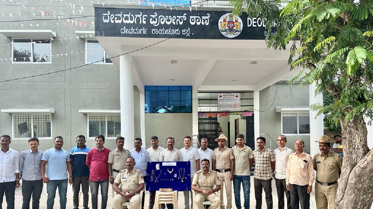 ರಾಯಚೂರು: ಕೂಲಿ ಕೆಲಸ ಮಾಡುತ್ತೇನೆಂದು ಕಳ್ಳತನ ಮಾಡುತ್ತಿದ್ದ ಕುಖ್ಯಾತ ಕಳ್ಳನ ಬಂಧನ