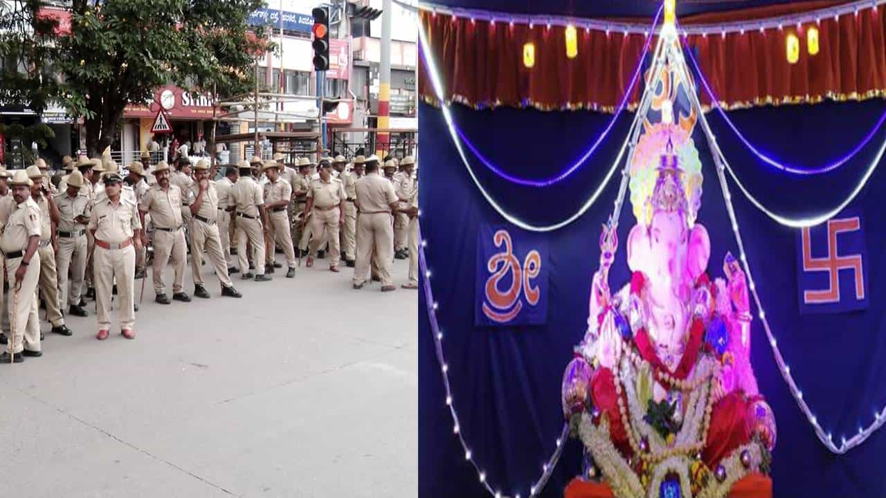 ಶಿವಮೊಗ್ಗದಲ್ಲಿಂದು ಹಿಂದೂ ಮಹಾಸಭಾ ಗಣೇಶ ಮೂರ್ತಿ ವಿಸರ್ಜನೆ: ಫುಲ್ ಪೊಲೀಸ್ ಬಂದೋಬಸ್ತ್ ಶಿವಮೊಗ್ಗದಲ್ಲಿಂದು ಹಿಂದೂ ಮಹಾಸಭಾ ಗಣೇಶ ಮೂರ್ತಿ ವಿಸರ್ಜನೆ: ಫುಲ್ ಪೊಲೀಸ್ ಬಂದೋಬಸ್ತ್
