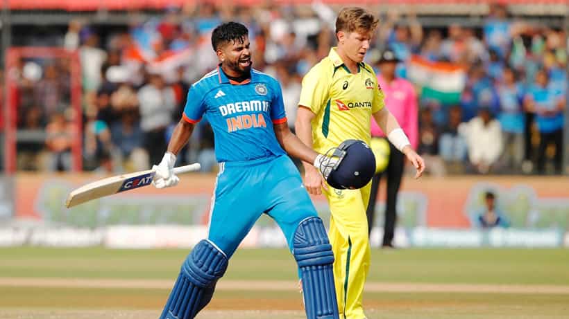 IND vs AUS: ಇಂದೋರ್ನಲ್ಲಿ 3ನೇ ಏಕದಿನ ಶತಕ ಸಿಡಿಸಿ ಅಬ್ಬರಿಸಿದ ಶ್ರೇಯಸ್ ಅಯ್ಯರ್..!