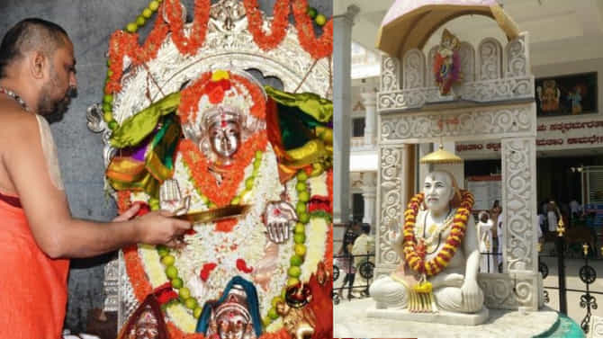 ರಾಘವೇಂದ್ರಸ್ವಾಮಿ, ಮಂಚಾಲಮ್ಮ ದರ್ಶನಕ್ಕೆ ಹರಿದುಬರುತ್ತಿರುವ ಭಕ್ತರು