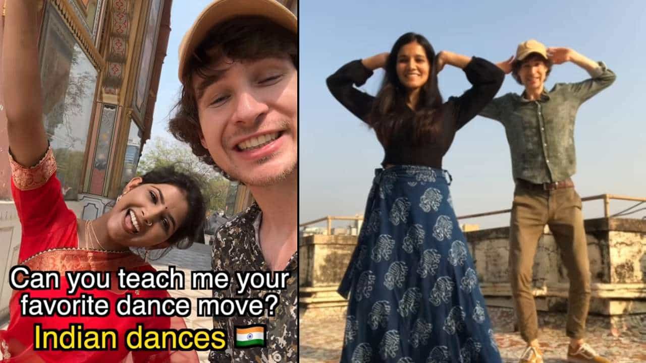 Viral Video: ನಿಮ್ಮಿಷ್ಟದ ಭಾರತೀಯ ಸಿನೆಮಾ ನೃತ್ಯವನ್ನು ಕಲಿಸುತ್ತೀರಾ? ಬೆಲ್ಜಿಯಮ್ ವ್ಯಕ್ತಿ ಇವರನ್ನೆಲ್ಲಾ ಕೇಳಿದಾಗ Viral Video: ನಿಮ್ಮಿಷ್ಟದ ಭಾರತೀಯ ಸಿನೆಮಾ ನೃತ್ಯವನ್ನು ಕಲಿಸುತ್ತೀರಾ? ಬೆಲ್ಜಿಯಮ್ ವ್ಯಕ್ತಿ ಇವರನ್ನೆಲ್ಲಾ ಕೇಳಿದಾಗ