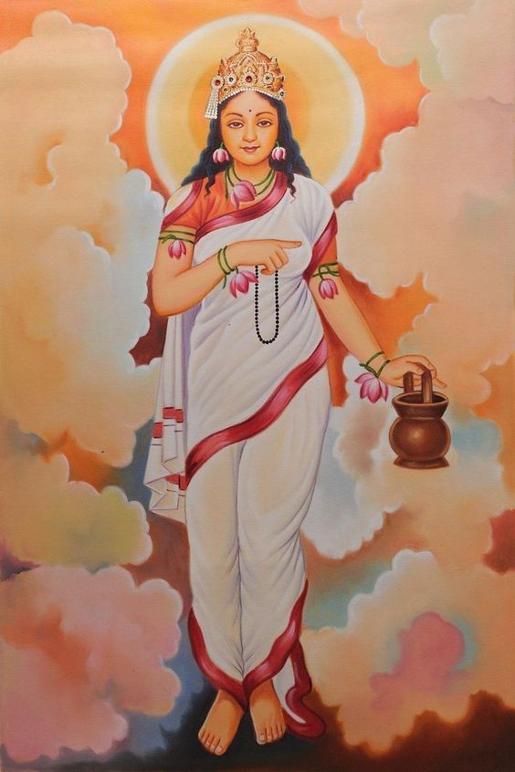 ಸರ್ವಮಂಗಳ ಮಾಂಗಲ್ಯೇ ಶಿವೇ ಸರ್ವಾರ್ಥ ಸಾಧಿಕೇ
ಶರಣ್ಯೇ ತ್ರ್ಯಂಬಕೇ ಗೌರಿ ನಾರಾಯಣಿ ನಮೋಸ್ತುತೇ