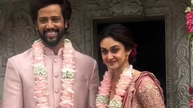 ನೆರವೇರಿತು ಅರ್ಜುನ್ ಸರ್ಜಾ ಪುತ್ರಿ ಐಶ್ವರ್ಯಾ ನಿಶ್ಚಿತಾರ್ಥ: ವರ ಯಾರು?