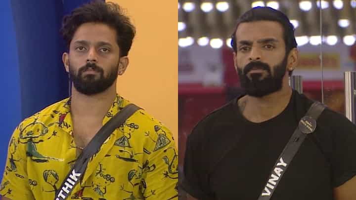 ಲೈಟ್ ಆಫ್ಗೂ ಮುನ್ನ ನಿದ್ದೆ; ವಿನಯ್-ಕಾರ್ತಿಕ್ಗೆ ಬಿಗ್ ಬಾಸ್ ಕಠಿಣ ಶಿಕ್ಷೆ ಲೈಟ್ ಆಫ್ಗೂ ಮುನ್ನ ನಿದ್ದೆ; ವಿನಯ್-ಕಾರ್ತಿಕ್ಗೆ ಬಿಗ್ ಬಾಸ್ ಕಠಿಣ ಶಿಕ್ಷೆ