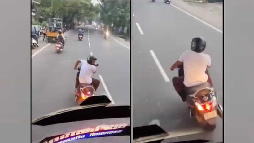 Viral Video: ಈ ಸರ್ಕಸ್ಸಿಗನ ಲೈಸನ್ಸ್ ಈಗಾಗಲೇ ರದ್ದಾಗಿರಬೇಕಲ್ಲವೆ?