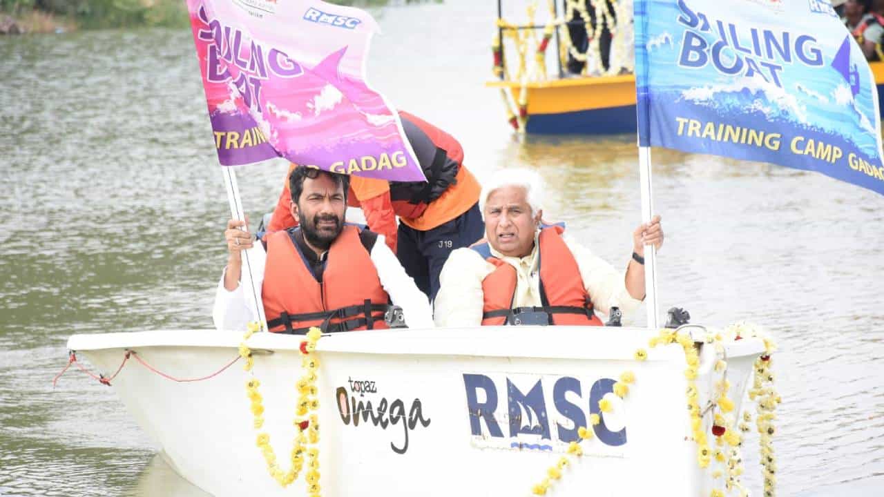 ಹಾಯಿದೋಣಿ ಜಲಕ್ರೀಡಾ ತರಬೇತಿ ಶಿಬಿರಕ್ಕೆ ಸಚಿವ ಎಚ್​ಕೆ ಪಾಟೀಲ ಚಾಲನೆ