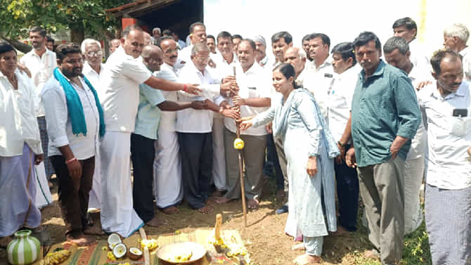 ಕಾಂಗ್ರೆಸ್ ಶಾಸಕಗೆ ಸೆಡ್ಡು ಹೊಡೆದ ಬಿಜೆಪಿ ಗ್ರಾಮ ಪಂಚಾಯತಿ ಅಧ್ಯಕ್ಷೆ
