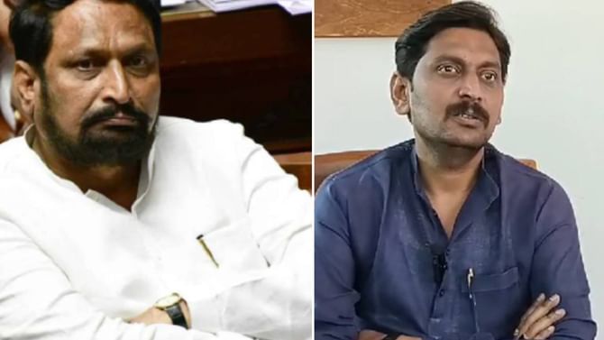 ಸವದಿ ಪುತ್ರ ಹುಲಿ ಉಗುರಿನ ಪೆಂಡೆಂಟ್​ ಧರಿಸಿದ ಆರೋಪ:ಹಿರಿಮಗ ಹೇಳಿದ್ದಿಷ್ಟು