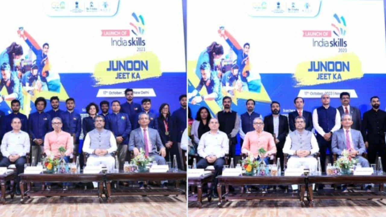 ಇಂಡಿಯಾ ಸ್ಕಿಲ್ಸ್ 2023 ಸ್ಪರ್ಧೆಯನ್ನು ಪ್ರಾರಂಭಿಸಿದ ಶಿಕ್ಷಣ ಸಚಿವ ಧರ್ಮೇಂದ್ರ ಪ್ರಧಾನ್ ಇಂಡಿಯಾ ಸ್ಕಿಲ್ಸ್ 2023 ಸ್ಪರ್ಧೆಯನ್ನು ಪ್ರಾರಂಭಿಸಿದ ಶಿಕ್ಷಣ ಸಚಿವ ಧರ್ಮೇಂದ್ರ ಪ್ರಧಾನ್