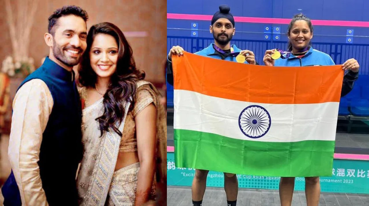 ಏಷ್ಯನ್ ಗೇಮ್ಸ್ ನಲ್ಲಿ ಚಿನ್ನ ಗೆದ್ದ ಕ್ರಿಕೆಟಿಗ ದಿನೇಶ್ ಕಾರ್ತಿಕ್ ಮಡದಿ ದೀಪಿಕಾ