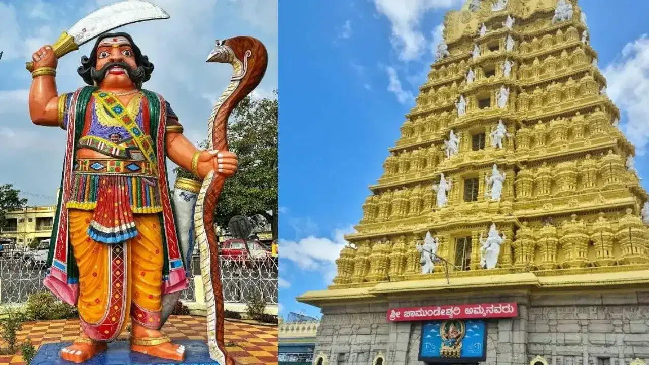 ಮಹಿಷ ದಸರಾ-ಚಾಮುಂಡಿ ಬೆಟ್ಟ ಚಲೋ ಜಟಾಪಟಿ, 144 ಸೆಕ್ಷನ್ ಬ್ರಹ್ಮಾಸ್ತ್ರ ಪ್ರಯೋಗ: ಇಂದು ಭಕ್ತರಿಗೆ ನಿರ್ಬಂಧ ಮಹಿಷ ದಸರಾ-ಚಾಮುಂಡಿ ಬೆಟ್ಟ ಚಲೋ ಜಟಾಪಟಿ, 144 ಸೆಕ್ಷನ್ ಬ್ರಹ್ಮಾಸ್ತ್ರ ಪ್ರಯೋಗ: ಇಂದು ಭಕ್ತರಿಗೆ ನಿರ್ಬಂಧ