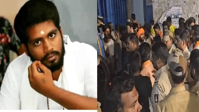 ಗಂಗಾವತಿ: ಗಣೇಶ ವಿಸರ್ಜನೆ ಮೆರವಣಿಗೆ ವೇಳೆ ಕುಸಿದು ಬಿದ್ದು ಯುವಕ ಸಾವು