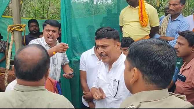 ಮಂಗಳೂರು: ಅರಣ್ಯಾಧಿಕಾರಿಗಳ ವಿರುದ್ಧ ನಾಲಿಗೆ ಹರಿಬಿಟ್ಟ ಶಾಸಕ ಹರೀಶ್ ಪೂಂಜಾ