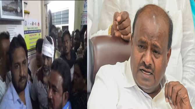 ಚಿಂತಾಮಣಿ ನಗರಸಭೆ ಸದಸ್ಯನ ಮೇಲೆ ಹಲ್ಲೆ;ಸೂಕ್ತ ಕ್ರಮಕ್ಕೆ ಹೆಚ್ಡಿಕೆ ಆಗ್ರಹ