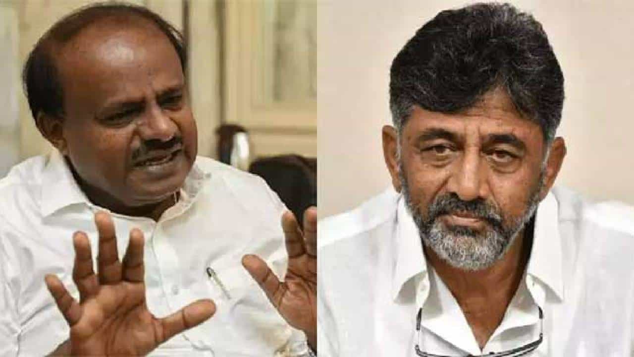 ಡಿಕೆ ಶಿವಕುಮಾರ್ ಸವಾಲು ಸ್ವೀಕರಿಸಿದ ಹೆಚ್ಡಿ ಕುಮಾರಸ್ವಾಮಿ, ಉಭಯ ನಾಯಕರ ರಾಜಕೀಯ ಯುದ್ಧ ಶುರು ಡಿಕೆ ಶಿವಕುಮಾರ್ ಸವಾಲು ಸ್ವೀಕರಿಸಿದ ಹೆಚ್ಡಿ ಕುಮಾರಸ್ವಾಮಿ, ಉಭಯ ನಾಯಕರ ರಾಜಕೀಯ ಯುದ್ಧ ಶುರು