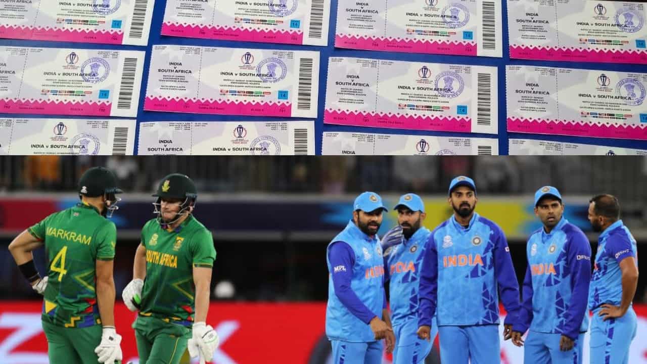 IND vs SA ಪಂದ್ಯದ ಟಿಕೆಟ್ ಅಕ್ರಮ ಮಾರಾಟ: ವ್ಯಕ್ತಿ ಬಂಧನ..! IND vs SA ಪಂದ್ಯದ ಟಿಕೆಟ್ ಅಕ್ರಮ ಮಾರಾಟ: ವ್ಯಕ್ತಿ ಬಂಧನ..!
