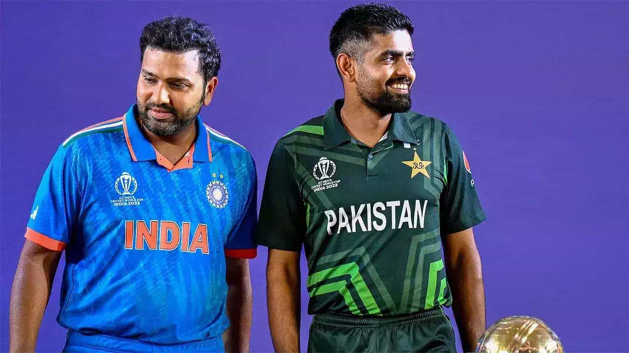 IND vs PAK, ICC World Cup: ವಿಶ್ವಕಪ್ನಲ್ಲಿಂದು ಭಾರತ-ಪಾಕಿಸ್ತಾನ ಸೆಣೆಸಾಟ: ಹೈವೋಲ್ಟೇಜ್ ಪಂದ್ಯಕ್ಕೆ ಮೋದಿ ಸ್ಟೇಡಿಯಂ ಸಜ್ಜು IND vs PAK, ICC World Cup: ವಿಶ್ವಕಪ್ನಲ್ಲಿಂದು ಭಾರತ-ಪಾಕಿಸ್ತಾನ ಸೆಣೆಸಾಟ: ಹೈವೋಲ್ಟೇಜ್ ಪಂದ್ಯಕ್ಕೆ ಮೋದಿ ಸ್ಟೇಡಿಯಂ ಸಜ್ಜು
