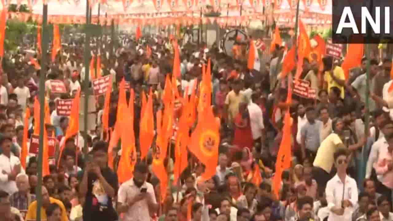 ರಸ್ತೆ ಜಗಳದಲ್ಲಿ ವ್ಯಕ್ತಿ ಸಾವು; ಗೆಹ್ಲೋಟ್ ಸರ್ಕಾರದ ವಿರುದ್ಧ ಹಿಂದೂ ಸಂಘಟನೆಗಳಿಂದ ಬೃಹತ್ ಪ್ರತಿಭಟನೆ