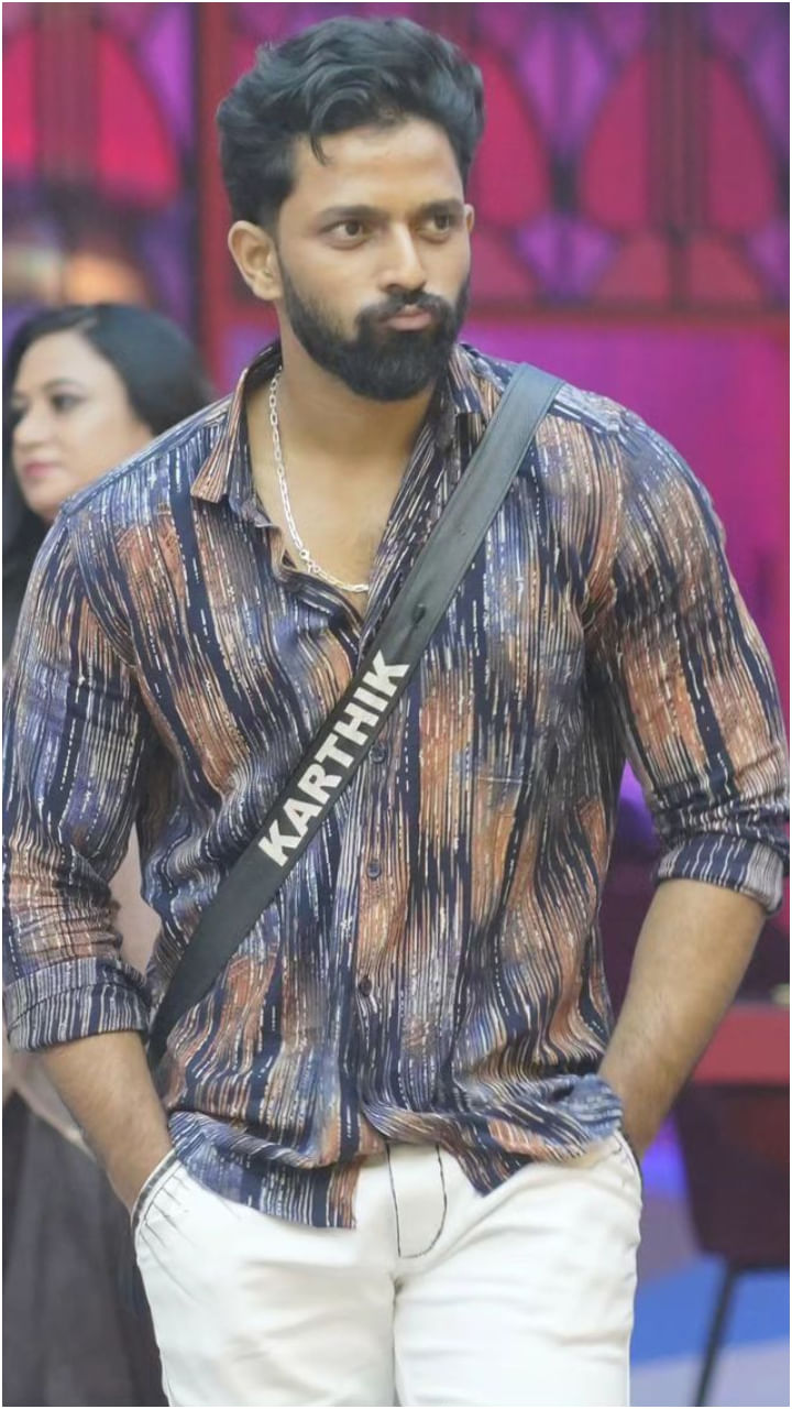 ಬಿಗ್​ ಬಾಸ್​ ಮನೆಯಲ್ಲಿ ಕಠಿಣ ಸ್ಪರ್ಧಿ ಎನಿಸಿಕೊಂಡ ನಟ ಕಾರ್ತಿಕ್​ ಮಹೇಶ್​.