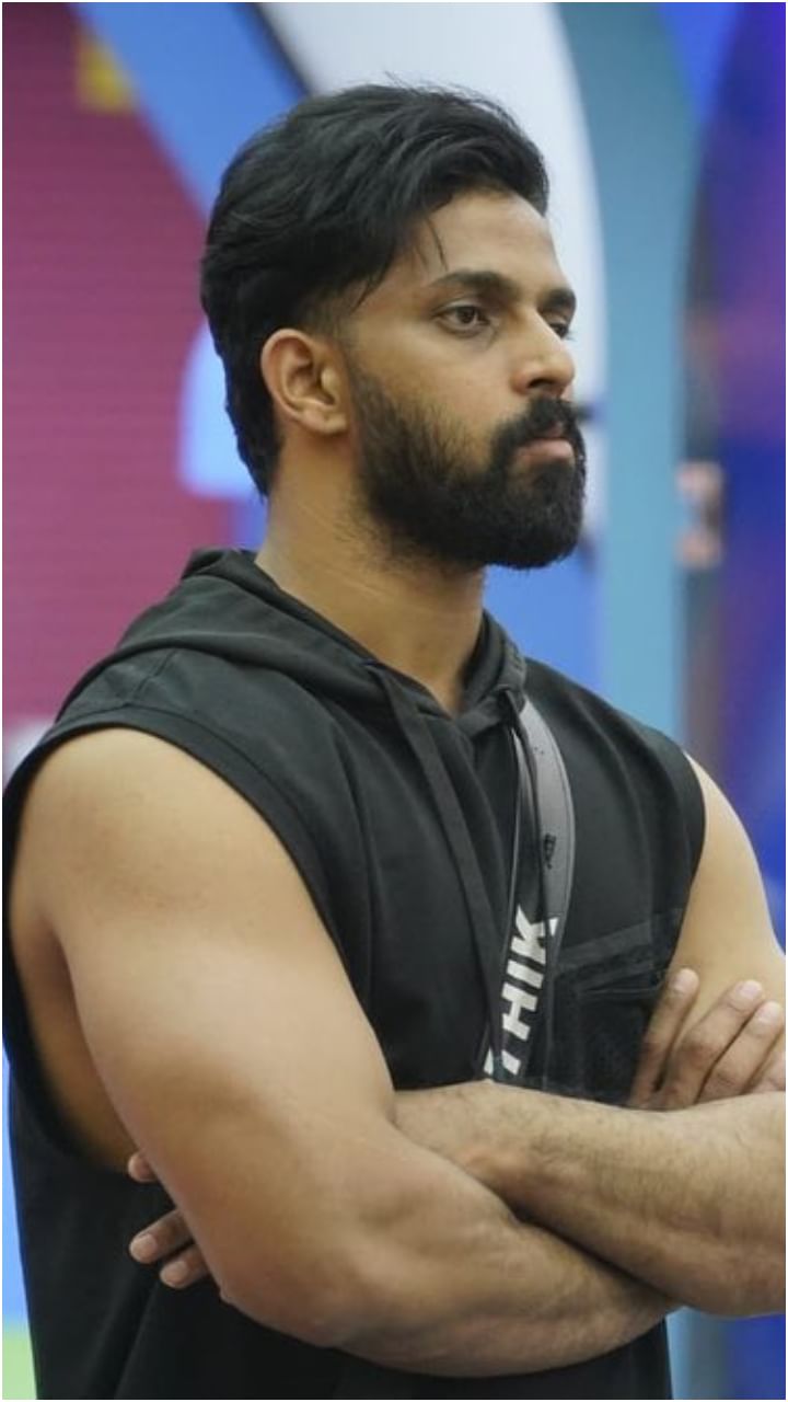 ಬಿಗ್​ ಬಾಸ್​ ಮನೆಯಲ್ಲಿ ಕಠಿಣ ಸ್ಪರ್ಧಿ ಎನಿಸಿಕೊಂಡ ನಟ ಕಾರ್ತಿಕ್​ ಮಹೇಶ್​.