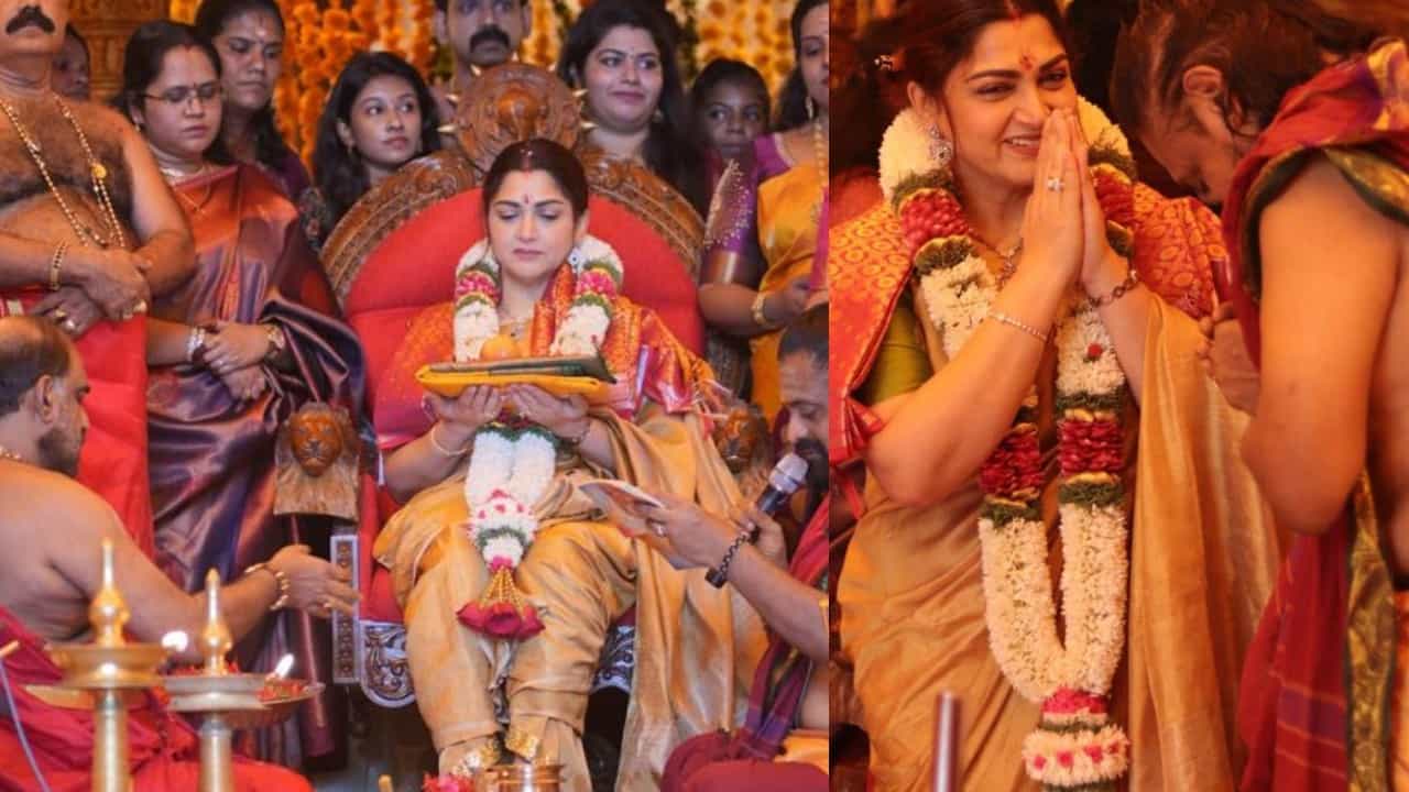 ಖುಷ್ಬುಗೆ ಕೇರಳ ದೇವಾಲಯದಲ್ಲಿ ಪೂಜೆ, ಧನ್ಯ ಎಂದ ನಟಿ ಖುಷ್ಬುಗೆ ಕೇರಳ ದೇವಾಲಯದಲ್ಲಿ ಪೂಜೆ, ಧನ್ಯ ಎಂದ ನಟಿ