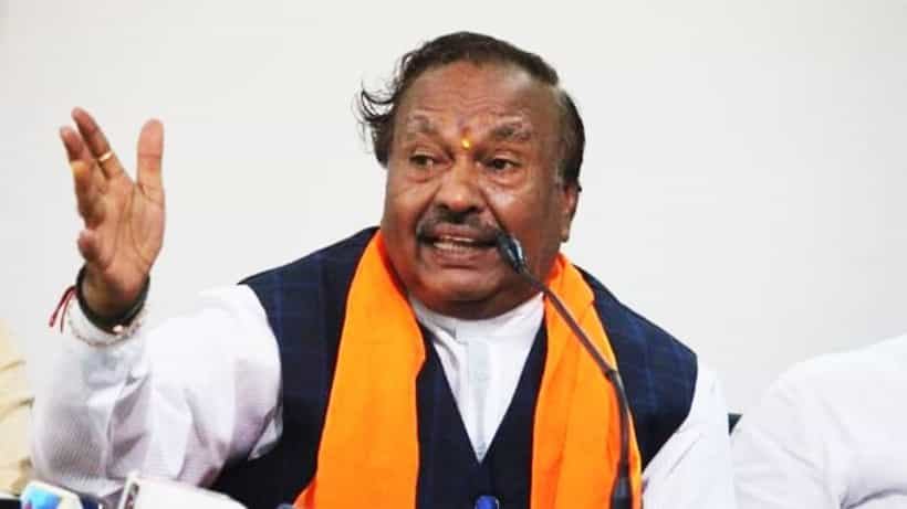 ಹಸಿರು ಬಣ್ಣ ಕಿತ್ತಾಕಿ ಕೇಸರಿ ಬಣ್ಣ ಬರುವವರೆಗೆ ಬಿಜೆಪಿ ಹೋರಾಟ; ವಿವಾದಾತ್ಮಕ ಹೇಳಿಕೆ ನೀಡಿದ ಮಾಜಿ ಸಚಿವ KS ಈಶ್ವರಪ್ಪ
