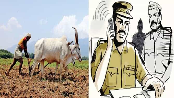 ಜಮೀನಿನಲ್ಲಿ ಅನಧಿಕೃತ ನಿರ್ಮಾಣವಾದ ರಸ್ತೆ ಬಂದ್​ ಮಾಡಿದ್ದ ರೈತನ ಮೇಲೆ ಕೇಸ್