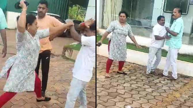 ಕಾಂಗ್ರೆಸ್ ಮುಖಂಡನೊಂದಿಗೆ ಮಹಿಳೆಯ ಹೆಸರು ಬಳಕೆ ಆರೋಪ: ಯುವಕನಿಗೆ ಥಳಿತ