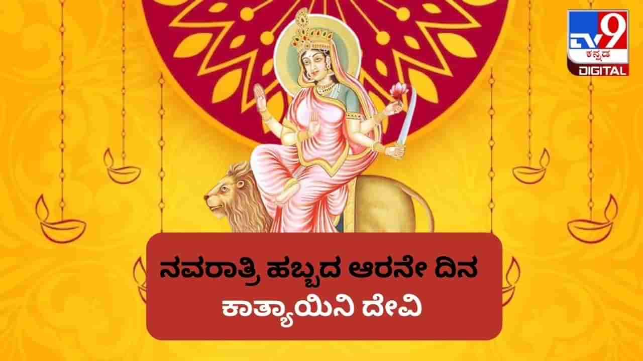 Navratri 2023: ನವರಾತ್ರಿ ಹಬ್ಬದ ಆರನೇ ದಿನ: ಕಾತ್ಯಾಯಿನಿ ದೇವಿಯ ಪೂಜೆ ಮಾಡುವುದರಿಂದ ಸಿಗುವ ಫಲಾಫಲಗಳೇನು?