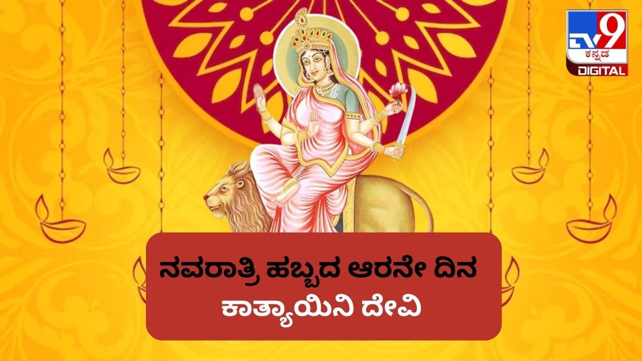 Navratri 2023: ನವರಾತ್ರಿ ಹಬ್ಬದ ಆರನೇ ದಿನ: ಕಾತ್ಯಾಯಿನಿ ದೇವಿಯ ಪೂಜೆ ಮಾಡುವುದರಿಂದ ಸಿಗುವ ಫಲಾಫಲಗಳೇನು?