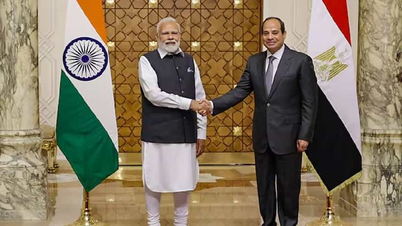 ಹಮಾಸ್, ಇಸ್ರೇಲ್ ಯುದ್ಧದ ಬಗ್ಗೆ ಕಳವಳ, ಪ್ರಧಾನಿ ಮೋದಿ ಈಜಿಪ್ಟ್ ಅಧ್ಯಕ್ಷ ಅಬ್ದೆಲ್ ನಡುವೆ ಚರ್ಚೆ