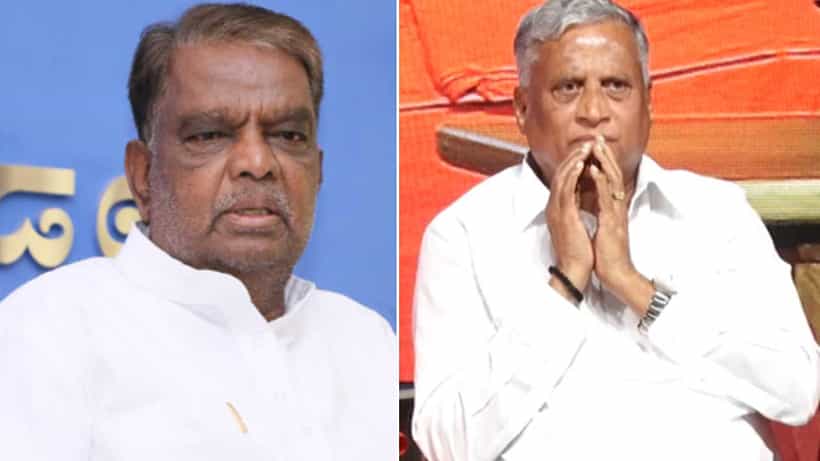 ಜಾತಿ ಗಣತಿ ವಿಚಾರ ಪ್ರಸ್ತಾಪಿಸಿದ ವಿ. ಸೋಮಣ್ಣಗೆ ವೇದಿಕೆಯಲ್ಲೇ ತಿರುಗೇಟು ಕೊಟ್ಟ ಸಂಸದ ಶ್ರೀನಿವಾಸ್ ಪ್ರಸಾದ್