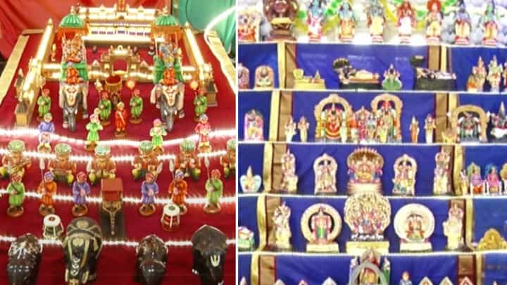 ದೇವರ ಬೊಂಬೆಗಳೊಂದಿಗೆ ನವರಾತ್ರಿ ಸಂಭ್ರಮ: ಸನಾತನ ಬಗ್ಗೆ ತಿಳಿಸುವ ವಿಶೇಷ ಆಚರಣೆ ದೇವರ ಬೊಂಬೆಗಳೊಂದಿಗೆ ನವರಾತ್ರಿ ಸಂಭ್ರಮ: ಸನಾತನ ಬಗ್ಗೆ ತಿಳಿಸುವ ವಿಶೇಷ ಆಚರಣೆ