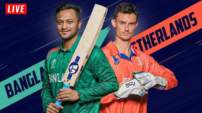 NED vs BAN: ಬಾಂಗ್ಲಾದೇಶ್ ವಿರುದ್ಧ ನೆದರ್​ಲೆಂಡ್ಸ್​ಗೆ​ ಭರ್ಜರಿ ಜಯ