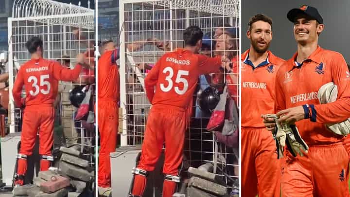 NED vs BAN, ICC World Cup: ಸಪೋರ್ಟ್ ಮಾಡಿದ ಭಾರತೀಯ ಫ್ಯಾನ್ಸ್ಗೆ ನೆದರ್ಲೆಂಡ್ಸ್ ನಾಯಕ ಏನು ಮಾಡಿದ್ರು ನೋಡಿ NED vs BAN, ICC World Cup: ಸಪೋರ್ಟ್ ಮಾಡಿದ ಭಾರತೀಯ ಫ್ಯಾನ್ಸ್ಗೆ ನೆದರ್ಲೆಂಡ್ಸ್ ನಾಯಕ ಏನು ಮಾಡಿದ್ರು ನೋಡಿ