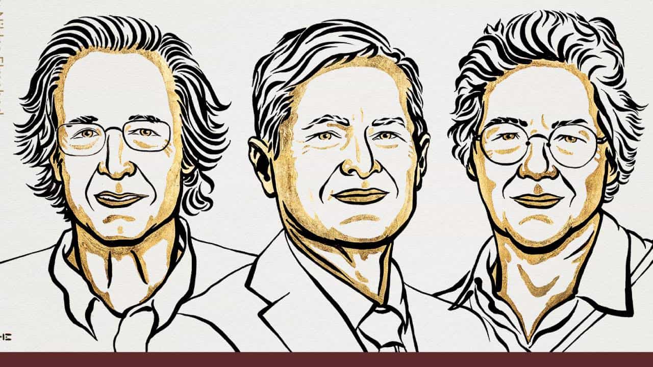 Nobel Prize 2023: ಪಿಯರೆ ಅಗೋಸ್ಟಿನಿ, ಫೆರೆಂಕ್ ಕ್ರೌಸ್ಜ್ ಮತ್ತು ಆನ್ನೆ ಎಲ್'ಹುಲ್ಲಿಯರ್ಗೆ ಭೌತಶಾಸ್ತ್ರದ ನೊಬೆಲ್ ಪ್ರಶಸ್ತಿ Nobel Prize 2023: ಪಿಯರೆ ಅಗೋಸ್ಟಿನಿ, ಫೆರೆಂಕ್ ಕ್ರೌಸ್ಜ್ ಮತ್ತು ಆನ್ನೆ ಎಲ್'ಹುಲ್ಲಿಯರ್ಗೆ ಭೌತಶಾಸ್ತ್ರದ ನೊಬೆಲ್ ಪ್ರಶಸ್ತಿ
