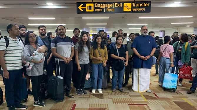 ಇಸ್ರೇಲ್​ನಿಂದ 212 ಮಂದಿ ಭಾರತೀಯರನ್ನು ಸುರಕ್ಷಿತವಾಗಿ ಕರೆತಂದ ವಾಯುಪಡೆ